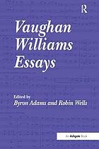 Cover of: Vaughan Williams Essays