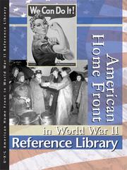 American home front in World War II reference library cumulative index by Allison McNeill