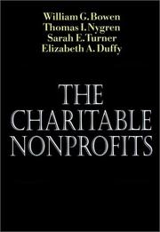 Cover of: The charitable nonprofits by William G. Bowen ... [et al.].