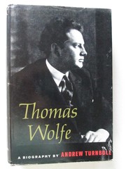 Cover of: Thomas Wolfe by Andrew Turnbull, Andrew Turnbull