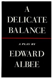 Cover of: Delicate Balance by Edward Albee