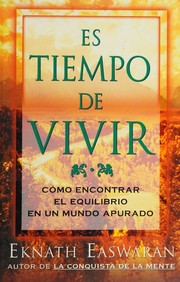 Cover of: Es tiempo de vivir