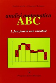 Cover of: Analisi matematica ABC