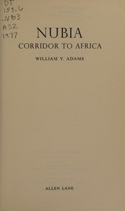 Cover of: Nubia by William Yewdale Adams