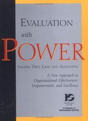 Cover of: Evaluation with power: a new approach to organizational effectiveness, empowerment, and excellence