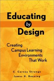 Cover of: Educating by design