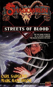 Cover of: Streets of Blood by Carl Sargent, Marc Gascoigne, Carl Sargent