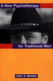 Cover of: A new psychotherapy for traditional men