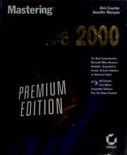 Cover of: Mastering Microsoft Office 2000