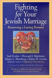 Cover of: Fighting For Your Jewish Marriage