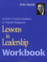 Cover of: Lessons In Leadership; Workbook