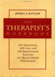 Cover of: The therapist's workbook by Jeffrey A. Kottler