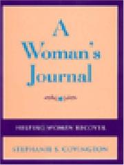 Cover of: Helping Women Recover, Correctional Journal, (A Workbook Program to Help through the Healing Process, sold separately and with the package)