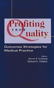 Cover of: Profiting from quality by Steven F. Isenberg, Richard E. Gliklich