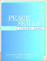 Cover of: Peace Skills: Leader's Guide