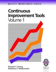 Cover of: Continuous Improvement Tools | Richard Y. Chang