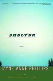 Cover of: Shelter by Jayne Anne Phillips, Jayne Anne Phillips