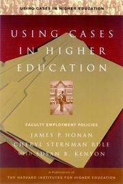 Cover of: Using Cases in Higher Education: A Guide for Faculty and Administrators