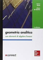 Cover of: GEOMETRIA ANALITICA 3/