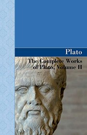 Cover of: The Complete Works of Plato, Volume II