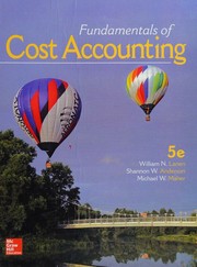 Cover of: Fundamentals of Cost Accounting