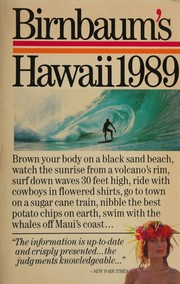 Cover of: Birnbaum's Hawaii 1989 by Stephen Birnbaum, Stephen Birnbaum