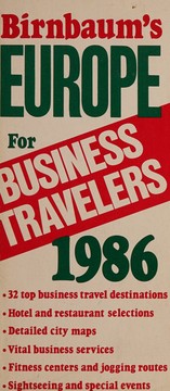 Europe for Business Travellers by Stephen Birnbaum