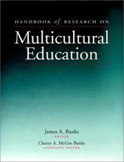Cover of: Handbook of research on multicultural education by James A. Banks, editor ; Cherry A. McGee Banks, associate editor.