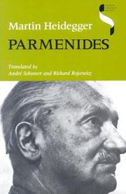 Cover of: Parmenides