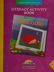 Cover of: Welcome: Literacy activity book