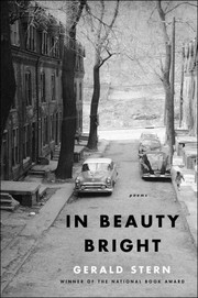 Cover of: In Beauty Bright by Gerald Stern, Gerald Stern