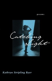 Cover of: Catching light: poems