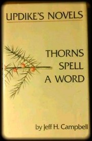 Cover of: Updike's novels: thorns spell a word