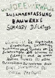 Zusammenfassung Bauwerke (Summary Buildings) by Sebastian Ebner