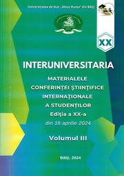 Interuniversitaria, conferinţa ştiinţifică internaţională a studenţilor (20 ; 2024 ; Bălţi). Interuniversitaria by Universitatea de Stat "Alecu Russo" din Bălţi