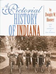 Cover of: A pictorial history of Indiana by Dwight W. Hoover