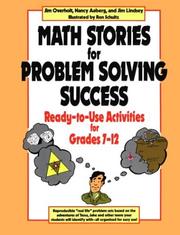 Math stories for problem solving success by James L. Overholt, Jim Overholt, Nancy Aaberg, Jim Lindsey, Jim Schultz, James Lindsey