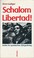 Cover of: Schalom Libertad!