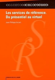 Cover of Les services de référence by jean-philippe accart