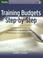 Cover of: Training Budgets Step-by-Step