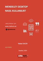 Mendeley Desktop Nasıl Kullanılır? by Esgin, Metin