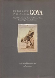 Cover of: Realidad y sueño en los viajes de Goya: actas de las i Jornadas de Arte en Fuendetodos