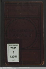 Cover of: Dresden, Sächsische Schweiz by Bibliographisches Institut