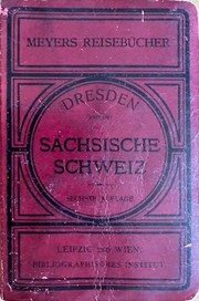 Cover of: Dresden, Sächsische Schweiz: und Lausitzer Gebirge