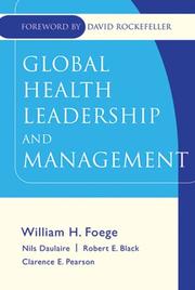 Cover of: Global Health Leadership and Management (J-B Public Health/Health Services Text) by 