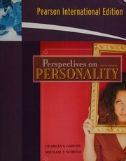 Cover of: Perspectives on personality by Charles S. Carver, Michael F. Scheier, Charles S. Carver