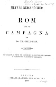 Cover of: Rom: und die Campagna