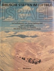 Cover of: Israel: biblische Stätten im Luftbild