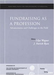 Cover of: Fundraising as a Profession | 