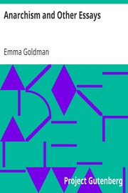 Cover of: Anarchism and Other Essays by Emma Goldman